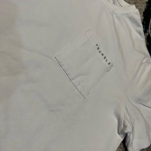 YOUNGLA Black and White Tshirts